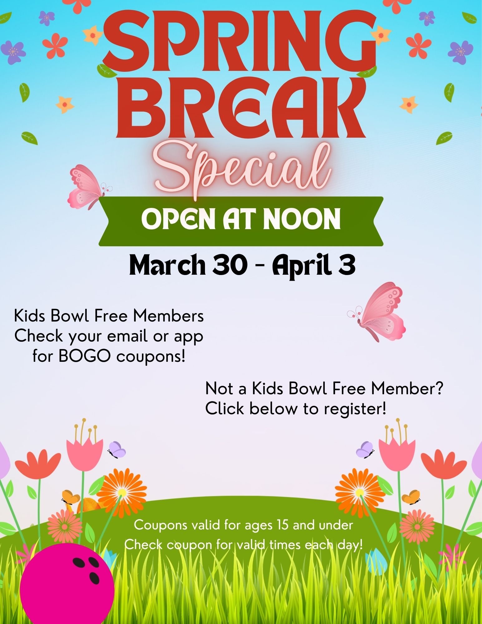 Spring Break Special